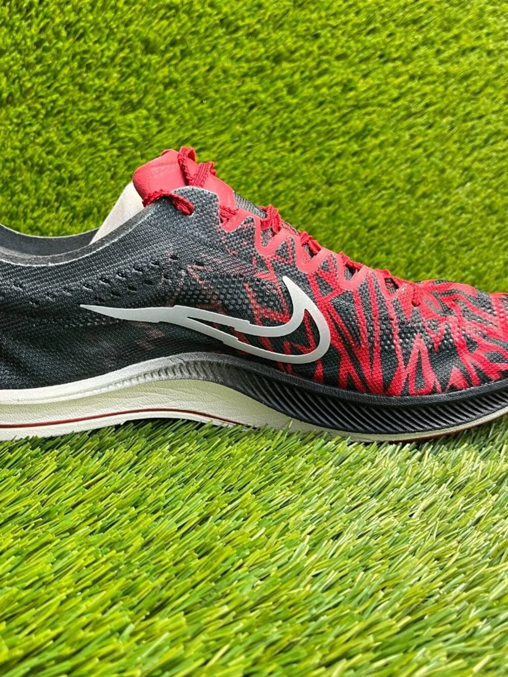 Nike ZoomX Dragonfly Bowerman Mens Size 14 Black Red Running‎ Track Spikes Shoes
